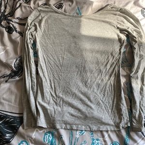 Grey long sleeve shirt